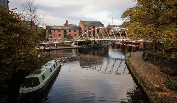 Canal-side evening walk