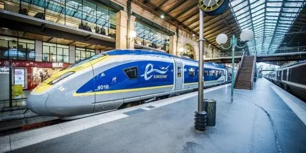 London to Paris by Euro Rail