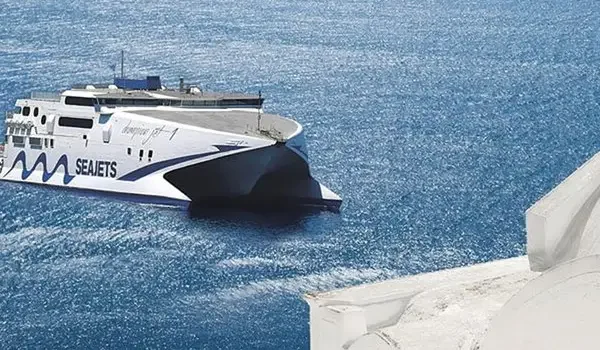Athens to Santorini by Ferry