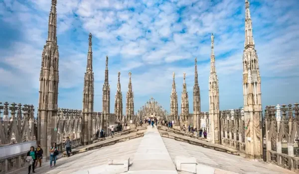 Milan Cathedral and Duomo Terraces
